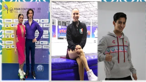 México con equipo completo al Cuatro Continentes en China de patinaje artístico sobre hielo.