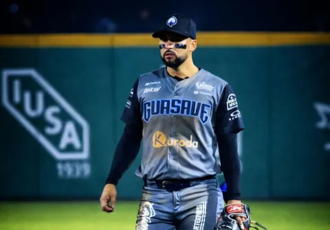 Samar Leyva anotó la carrera de la victoria en la doceava entrada y con esto los Algodoneros de Guasave derrotaron 5-4 a los Jaguares de Nayarit.