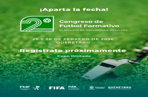 En su 2.º Congreso de Futbol Formativo, la FMF reunirá a expertos nacionales e internacionales de FIFA, UEFA, clubes y otras federaciones.