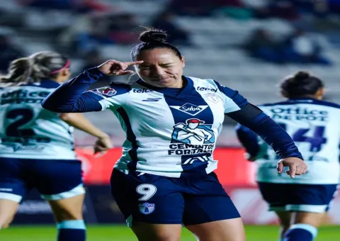 Pachuca se impuso sin problemas por marcador de 7-0 al Puebla.
