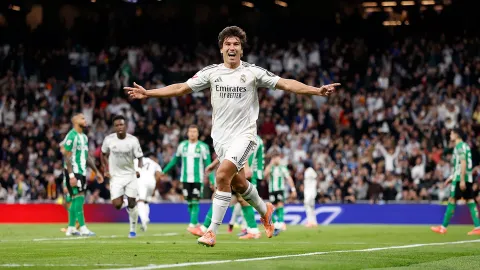 Gonzalo fue la figura en la victoria del Real Madrid 5-1 al Betis con tres anotaciones.