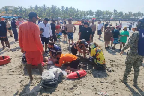 Resultados del Plan Marina en playas mexicanas durante la "Operación Salvavidas Invierno 2025".