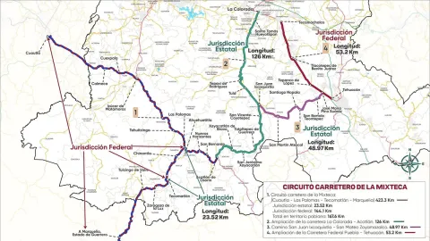circuito carretero mixteca
