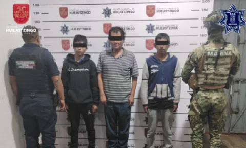detenidos huejotzingo