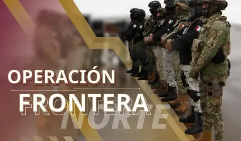 Desde el inicio de la “Operación Frontera Norte” el día cinco de febrero de 2025, se ha realizado la detención de 10,890 personas.