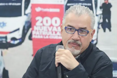 Titular de la Secretaría de Gobernación en la ciudad de Puebla, Franco Rodríguez Álvarez.