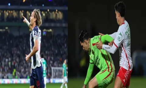 Monterrey derrotó 1-0 a León; Necaxa venció 2-1 a Juárez.