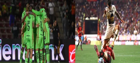 Juárez derrotó 3-1 a Atlas; Pumas y Tijuana empatan a uno.