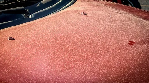 Bruma y caída de ceniza marcaron el sábado en Tlaxcala.