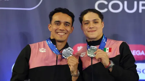 México logra segunda medalla de plata en Mundial de Clavados.