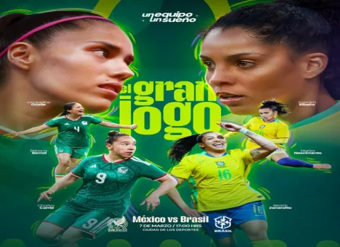  La Selección Nacional Femenil de México enfrentará por primera vez a Brasil.