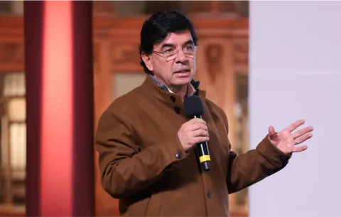 Jesús Ramírez Cuevas, exvocero de Andrés Manuel López Obrador.