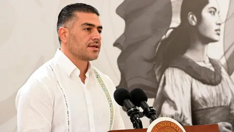 Secretario de Seguridad y Protección Ciudadana (SSPC), Omar García Harfuch.
