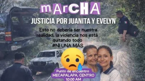 Marcharán en Mecapalapa por feminicidio de Juana y Evelyn.
