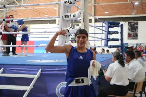La duranguense Valeria Amparan quiere ser olímpica.
