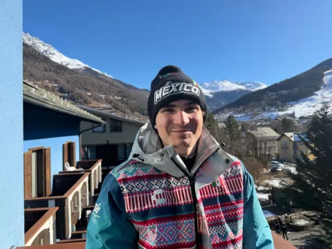 Mexicano Lasse Gaxiola no termina su prueba Juegos Olímpicos de Invierno.