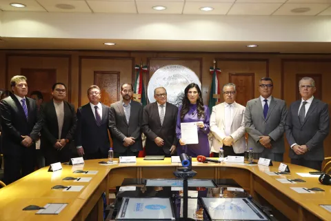 Arriba a la Cámaras Diputados iniciativa de la reforma electoral.