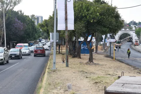 Cerrado el Puente de México en Puebla por rehabilitación.