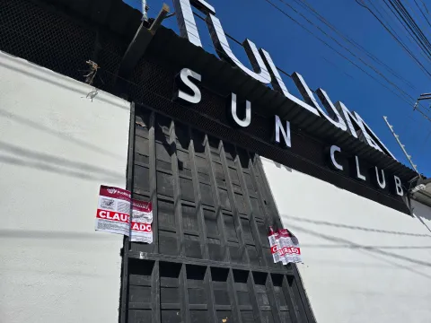 Este es el bar Tulum, clausurado por el Ayuntamiento de Puebla.