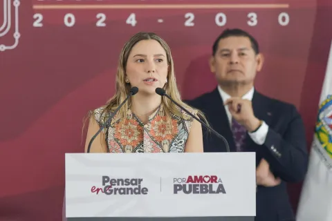 Secretaria de Turismo en el estado de Puebla, Carla López-Malo.