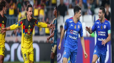 Triunfos de Cruz Azul y América en la Copa de Campeones Concacaf 2026 .