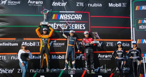 Giancarlo Vecchi, logró la victoria en Challenge Series en Chiapas.