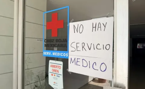Cierra de manera temporal Cruz Roja en Ciudad Victoria, Tamaulipas.
