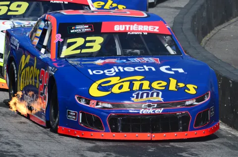 Max Gutiérrez preparado para inicio de NASCAR México en San Luis.