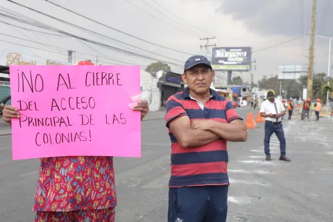 Queda pausada la obra Paseo de Campeones en Calzada Zaragoza.