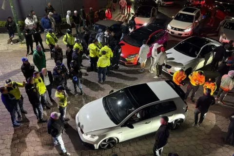 SSC CDMX realiza operativo contra arrancones en Tlalpan.