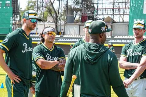 Pericos de Puebla mantiene intenso trabajo de pretemporada.
