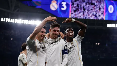 Con Valverde como héroe, Real Madrid derrotó 3-0 al Manchester City.