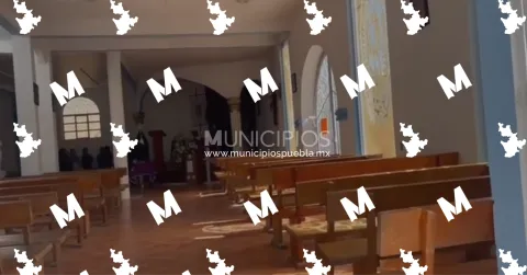 Sin perdón de Dios, roban iglesia en la comunidad del Moral en Texmelucan.