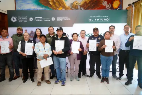 locatarios del mercado domingo arenas