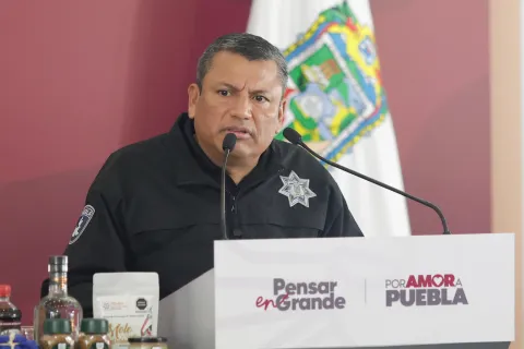 Secretario de Seguridad Pública en el estado de Puebla, Francisco Sánchez González.