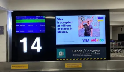 Sectur y Visa impulsan promoción de la Marca México en principales aeropuertos del país.