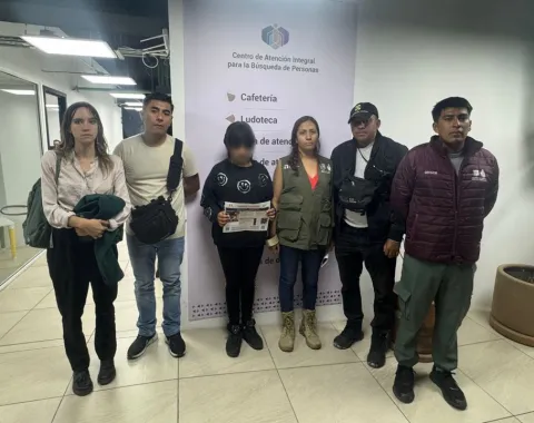 Localizan con vida en la CDMX a la menor Rosa Esbeidi.