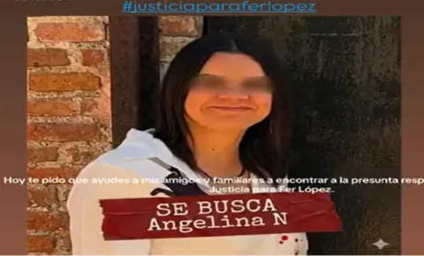 Familiares exigen justicia por feminicidio en Puebla de María Fernanda.