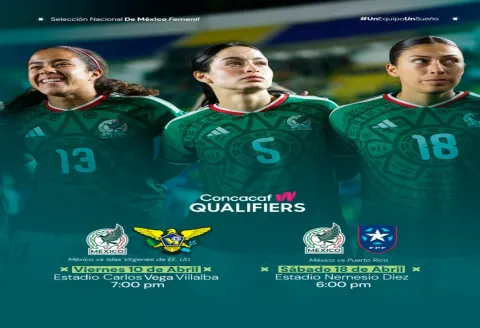 Selección de México Femenil inició concentración.