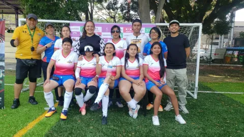 Puebla y CDMX, campeones del Abierto Mexicano de Futbol para Ciegos.
