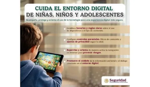 SSPC emite alertas para el cuidado del entorno digital de niñas, niños y adolescentes.