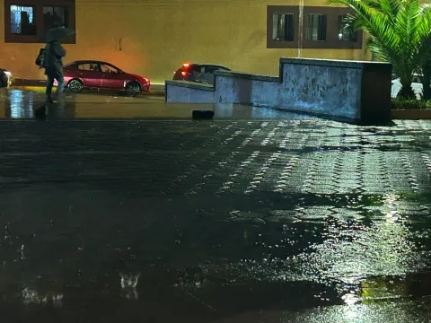 Cae en Puebla y Zona Metropolitana intensa lluvia y tormenta eléctrica.