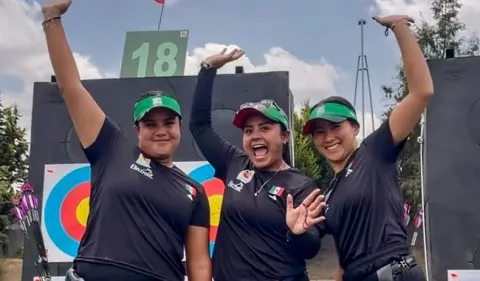 Gana México primeras medallas en Copa del Mundo de Tiro con Arco Puebla 2026.