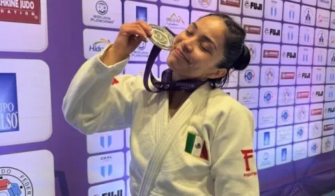 Paulina Martínez y Diego Díaz ganan bronce en Panamericano de Judo.