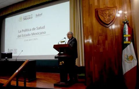Secretaría de Salud Federal impulsa el Servicio Universal.