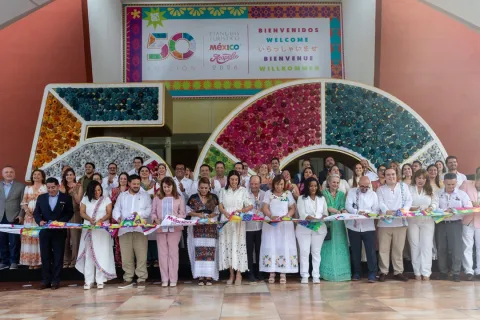 Josefina Rodríguez puso en marcha la 50 edición del Tianguis Turístico.