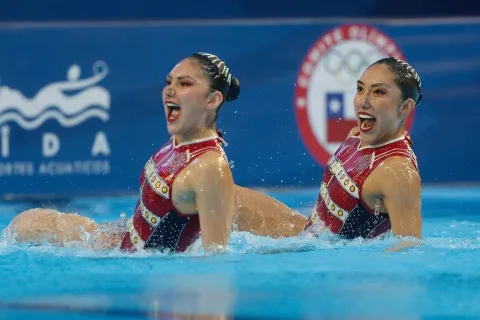 México con tres medallas de oro en Panamericano de Natación Artística en Chile.