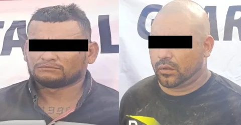 Detenidos dos hombres por muerte a elemento Federal en Tamaulipas.