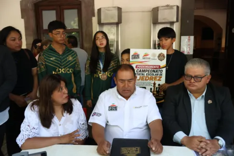 Congreso del Estado de Tlaxcala recibirá primer Estatal de Ajedrez Escolar .