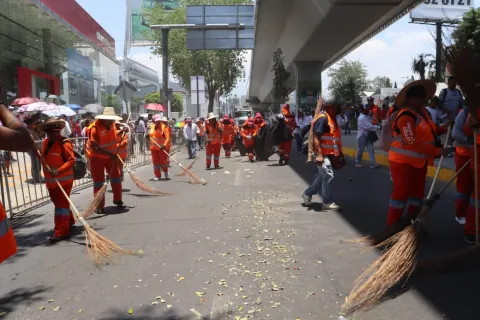 OOSL realizará operativo de limpieza por desfile del 5 de Mayo en Puebla.